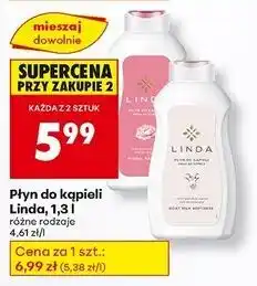 Biedronka Płyn do kąpieli 7 olejków Linda oferta