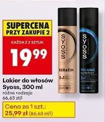 Biedronka Lakier do włosów Syoss Volume Lift oferta