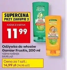 Biedronka Odżywka do włosów Garnier Fructis Oil Repair 3 Butter oferta