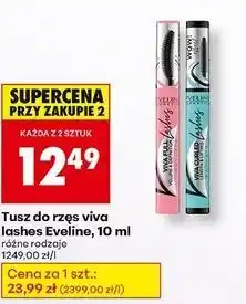 Biedronka Tusz do rzęs podkręcający Eveline Viva Curled Lashes oferta