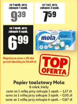 Auchan Papier toaletowy Mola oferta