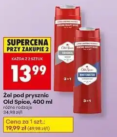 Biedronka Żel pod prysznic Old Spice Whitewater oferta