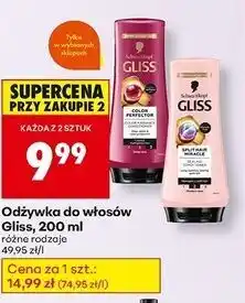 Biedronka Odżywka do włosów spajająca Gliss Kur Hair Repair Split Ends Miracle oferta