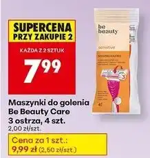 Biedronka Maszynka do golenia Be Beauty Sensitive 3 oferta