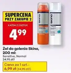 Biedronka Żel do golenia normal Skino oferta