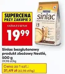 Biedronka Kaszka zbożowa bezglutenowa Nestle Sinlac oferta