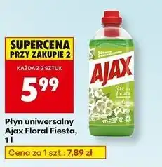 Biedronka Płyn do mycia konwalie Ajax Floral Fiesta oferta