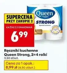 Biedronka Ręcznik kuchenny strong 102 listki Queen oferta