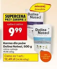Biedronka Karma dla psa królik z jagnięciną Dolina Noteci Premium oferta