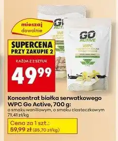 Biedronka Odżywka białkowa ciasteczkowa Go Active oferta