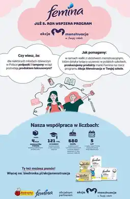 Biedronka Wkładki higieniczne ultra comfort Femina oferta
