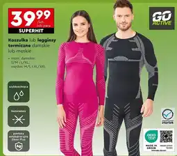 Biedronka Koszulka termiczna męska Go Active oferta