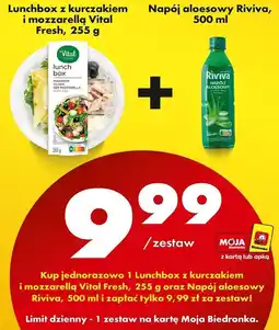 Biedronka Napój aloesowy Riviva oferta