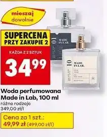 Biedronka Woda perfrumowana 10 Made In Lab oferta