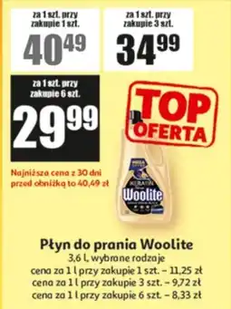 Auchan Płyn do prania Woolite oferta