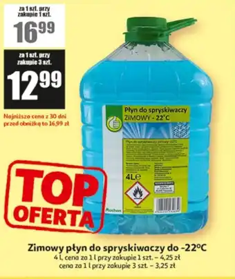 Zimowy płyn do spryskiwaczy do -22°C