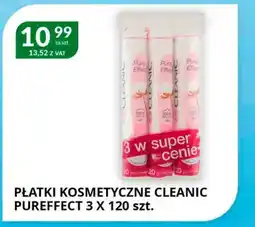 Eurocash Cash & Carry Płatki kosmetyczne cleanic pureffect oferta