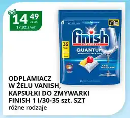 Eurocash Cash & Carry Odplamiacz w żelu vanish, kapsułki do zmywarki finish oferta