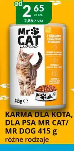 Eurocash Cash & Carry Karma dla kota, dla psa mr cat/ mr dog oferta
