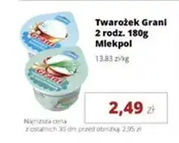 Torimpex Twarożek Grani Mlekpol oferta