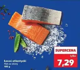 Kaufland Łosoś atlantycki filet ze skórą oferta