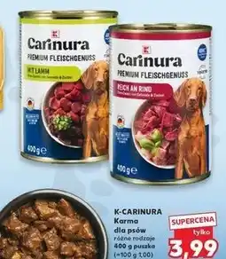 Kaufland Karma dla psa reich an rind K-Classic Carinura oferta