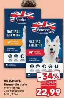 Kaufland Karma dla psa z kurczakiem Butcher's Natural & Healthy oferta