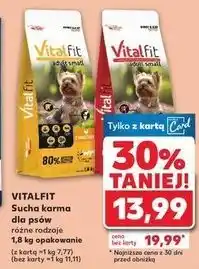 Kaufland Karma dla psa z wołowiną Biofeed Vitalfit oferta