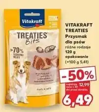 Kaufland Przysmak dla psa treaties bits Vitakraft oferta