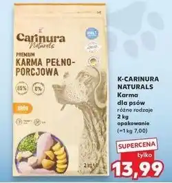 Kaufland Karma dla psa drobiowa K-Classic Carinura oferta
