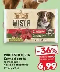 Kaufland Karma dla psa z wołowiną Propesko oferta