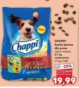 Kaufland Karma dla psa wołowina Chappi oferta