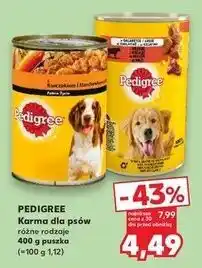 Kaufland Karma dla psa z kurczakiem i marchewką w galaretce Pedigree oferta