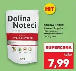 Kaufland Karma dla psa z wołowiną Dolina Noteci Premium oferta