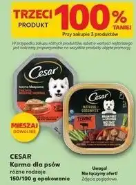 Kaufland Karma dla psa wołowina i marchewka w sosie Cesar (Karma) oferta