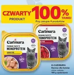 Kaufland Karma dla kota wołowina K-Classic Carinura oferta