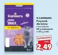 Kaufland Przysmaki dla kota z kurczakiem K-Classic Carinura oferta