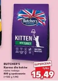 Kaufland Karma dla kociąt z indykiem Butcher's oferta