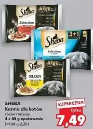 Kaufland Karma dla kota smaki drobiowe Sheba Selection In Sauce oferta