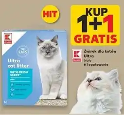 Kaufland Żwirek dla kota K-Classic oferta