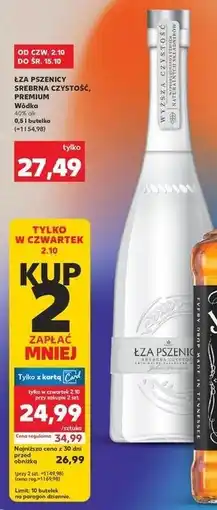 Kaufland Wódka Łzy Pszenicy Srebrna Czystość oferta