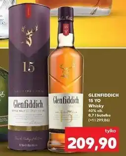 Kaufland Whisky tuba Glenfiddich 15 Yo oferta