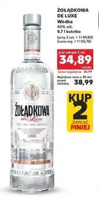 Kaufland Wódka Żołądkowa Gorzka Czysta De Luxe oferta