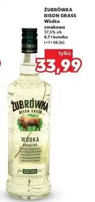 Kaufland Wódka Żubrówka Bison Grass oferta