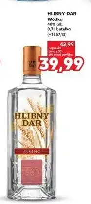 Kaufland Wódka Hlibny Dar Classic oferta