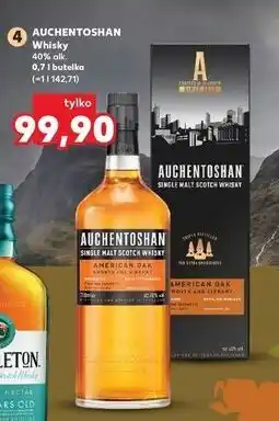 Kaufland Whisky karton Auchentoshan American Oak oferta