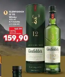 Kaufland Whisky + puszka Glenfiddich 12 Yo oferta
