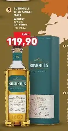 Kaufland Whiskey karton Bushmills Single Malt 10 Yo oferta
