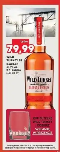 Kaufland Bourbon Wild Turkey 81 oferta