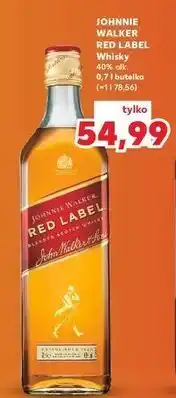 Kaufland Whisky Johnnie Walker Red Label oferta